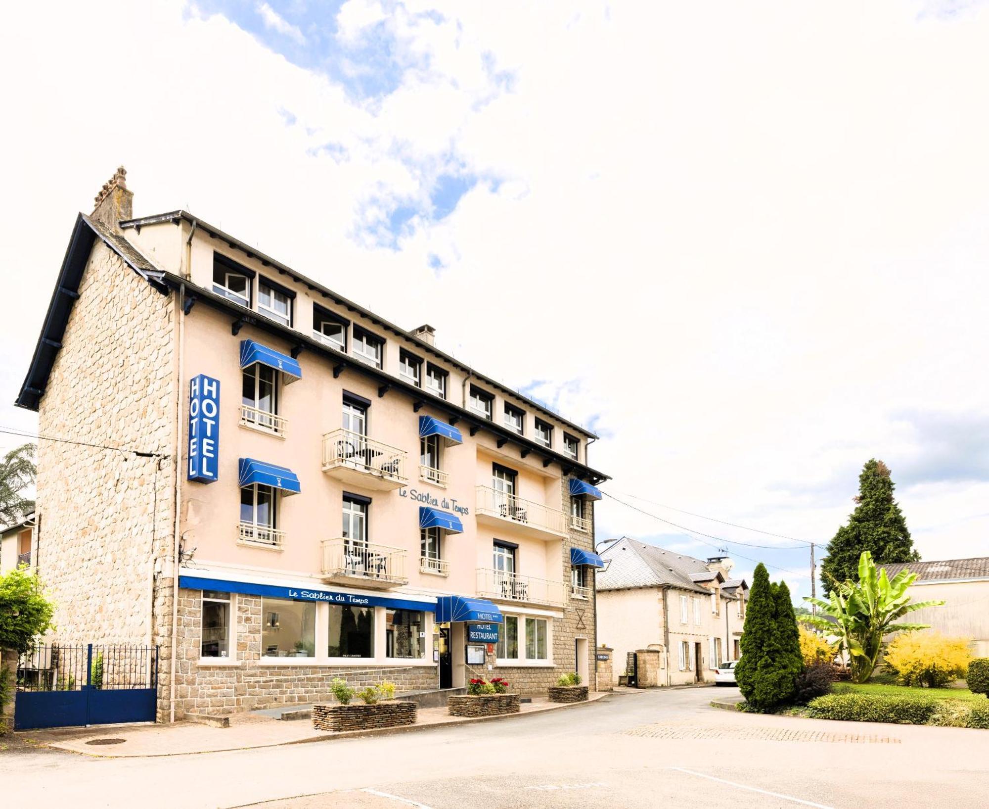 Hotel Le Sablier Du Temps Argentat Esterno foto